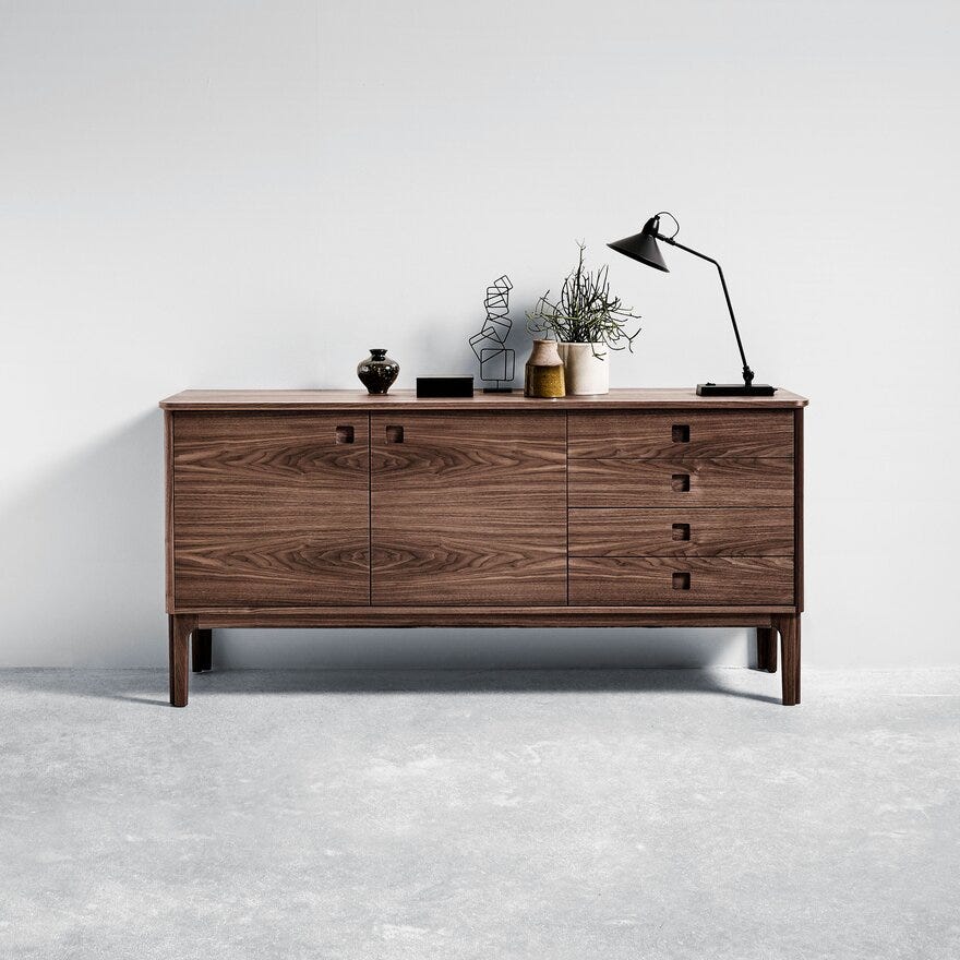 Skovby SM 300 Skjenk 170x46 cm i Brun