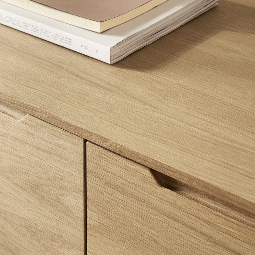 Skovby SM 304 Skjenk B:145 cm i Beige/natur