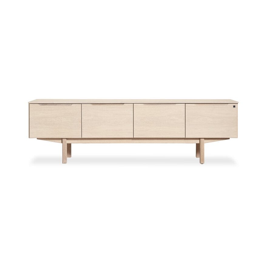 Skovby SM 305 TV-benk B:195 cm i Beige/natur