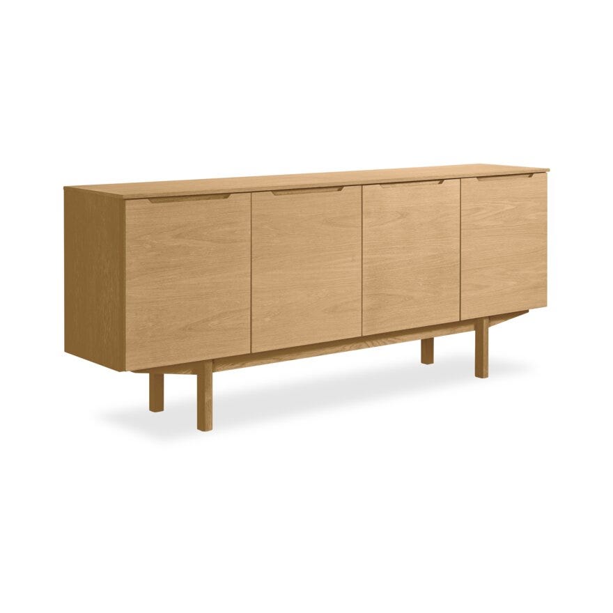 Skovby SM 306 Skjenk B:195 cm i Beige/natur