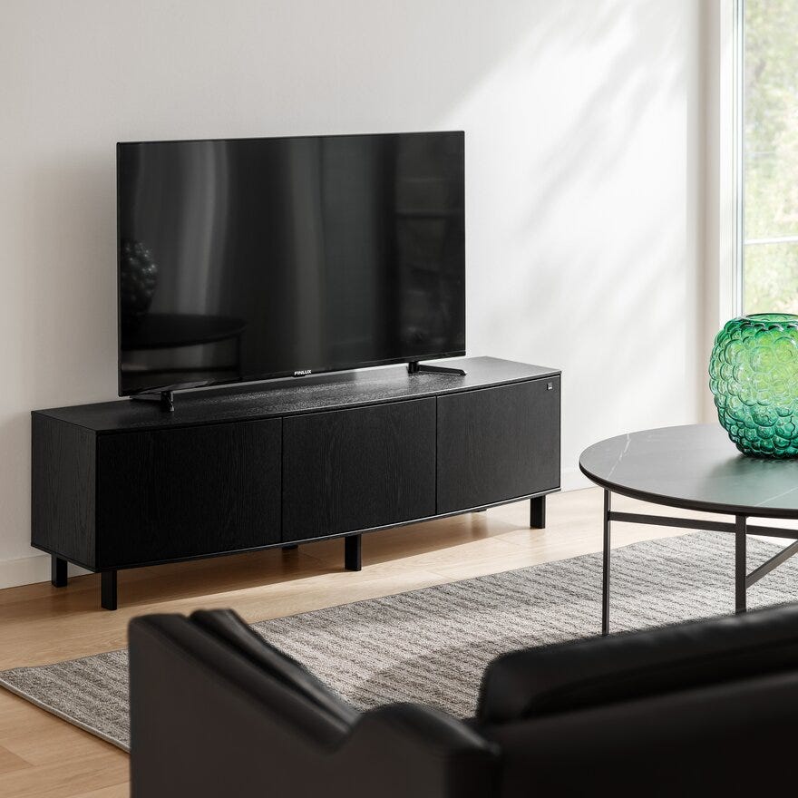 Skovby SM 411 TV-benk B:150 cm i Svart
