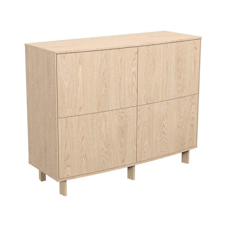 Skovby SM 412 Skjenk B:100 cm i Beige/natur