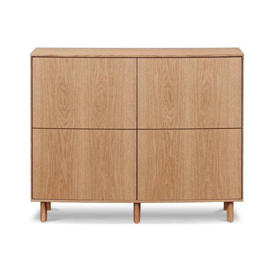 Skovby SM 412 Skjenk B:100 cm i Beige/natur