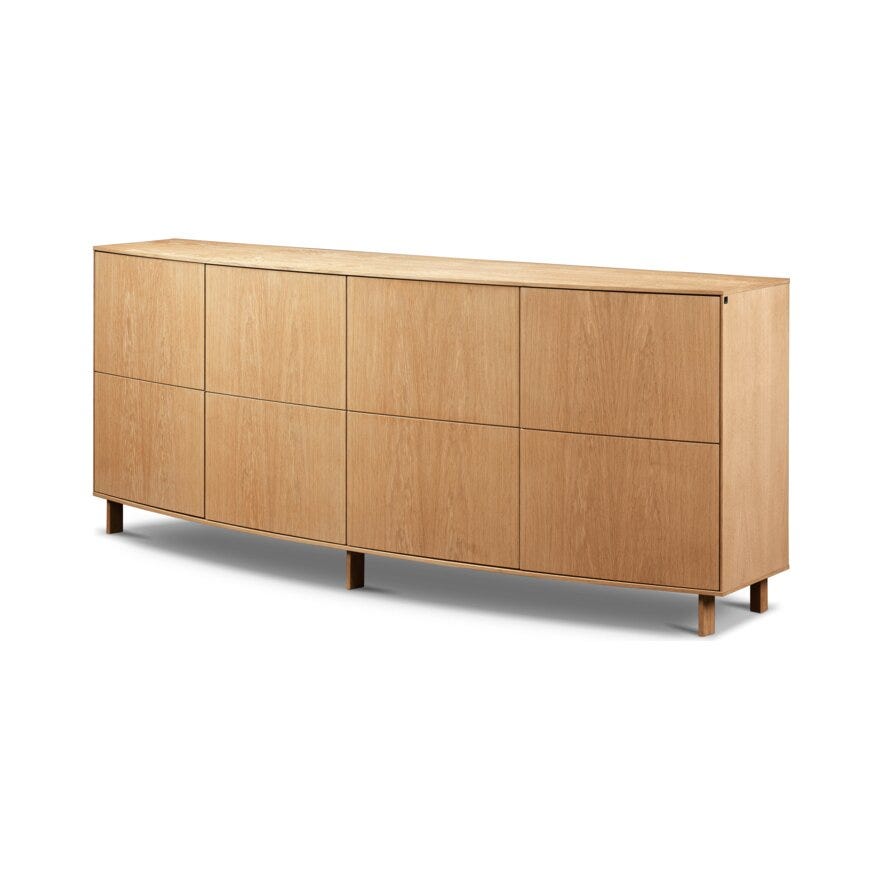 Skovby SM 414 Skjenk B:195 cm i Beige/natur