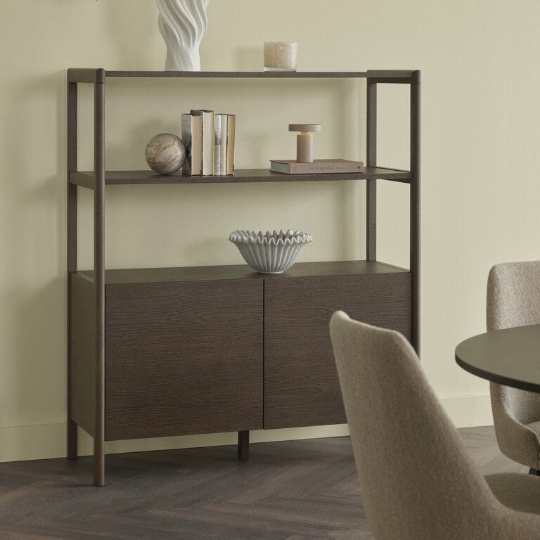 Skovby SM 712 Skap 120x45 cm i Brun