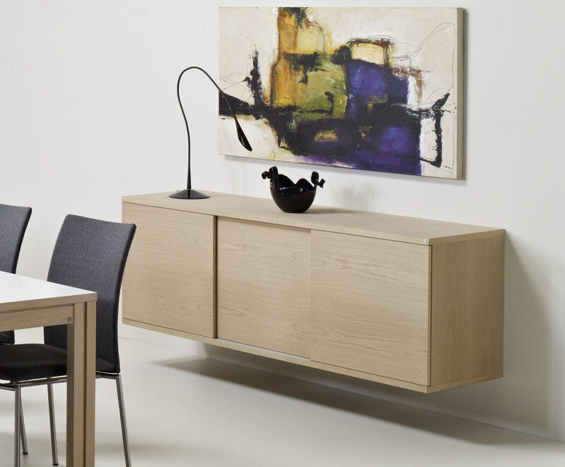 Skovby SM 733 Skjenk B:180 cm i Beige/natur