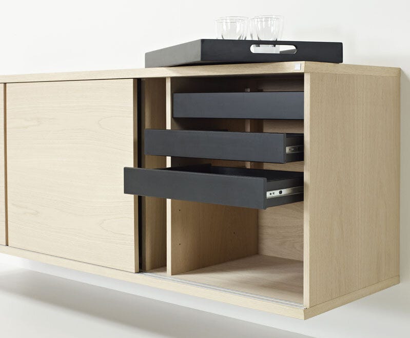 Skovby SM 733 Skjenk B:180 cm i Beige/natur
