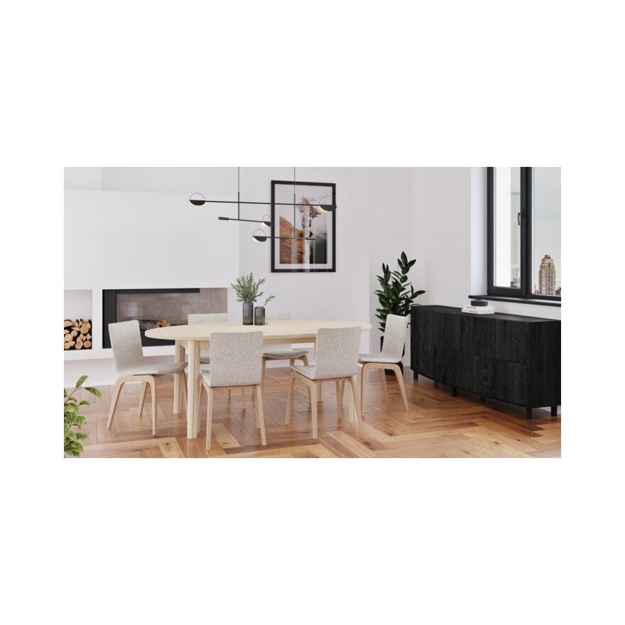 Skovby SM 78 Spisebord 110x190 cm i Beige/natur
