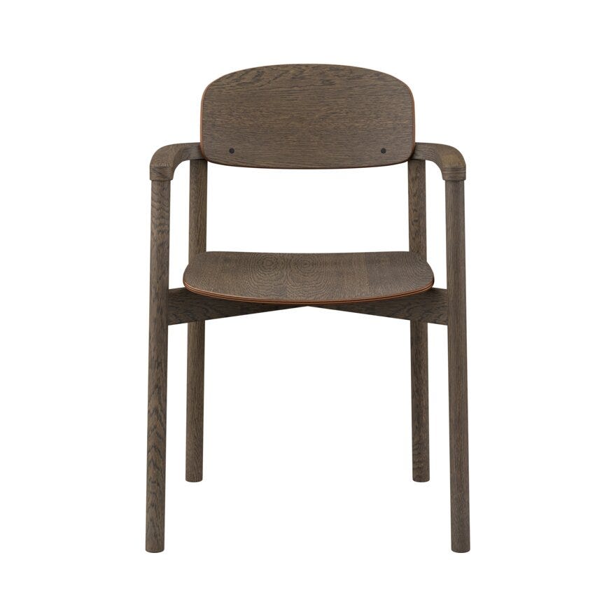 Skovby SM 842 Spisestol med armlene i Brun