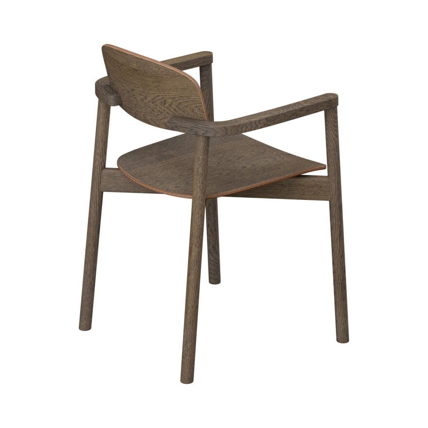 Skovby SM 842 Spisestol med armlene i Brun