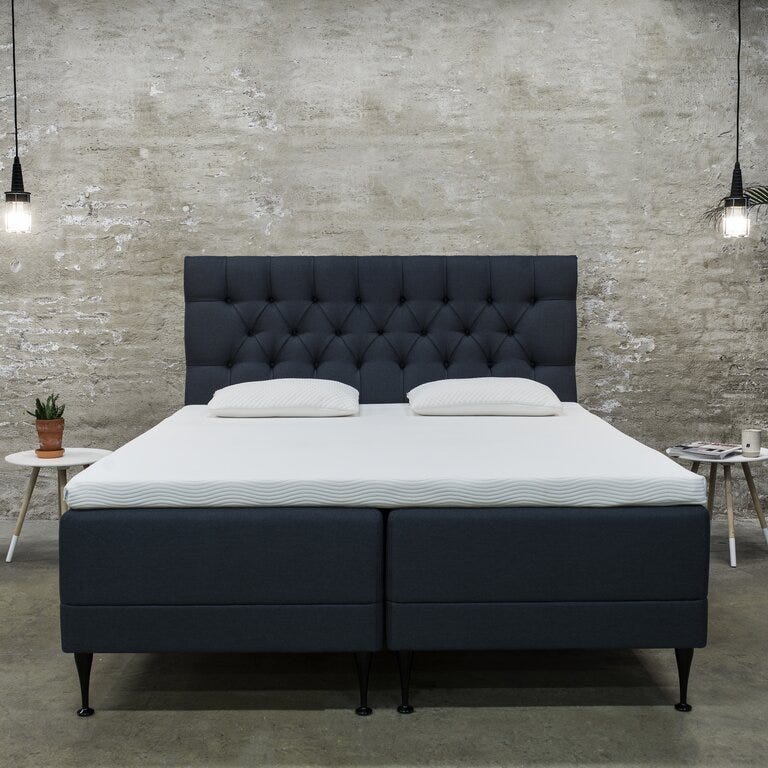 Tempur PROMISE Rammeseng 180x200 cm i Grå