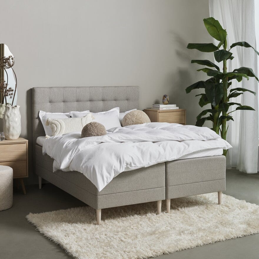 Tempur PROMISE Rammeseng 80x200 cm i Grå