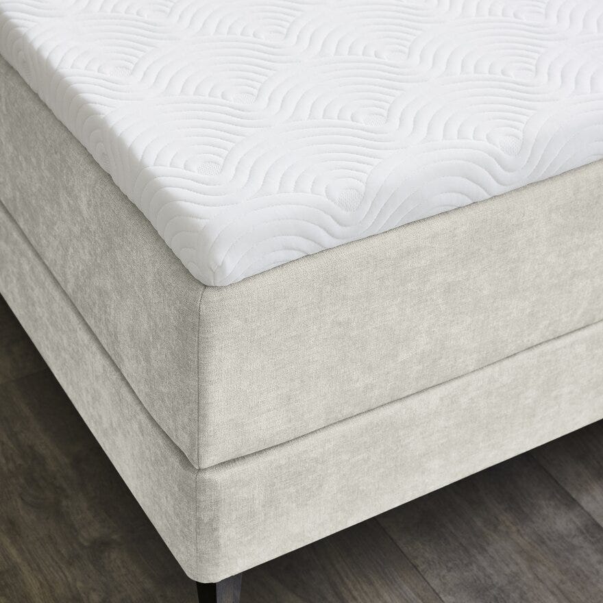 Tempur RELAXATION Regulerbar seng 80x200 cm i Hvit