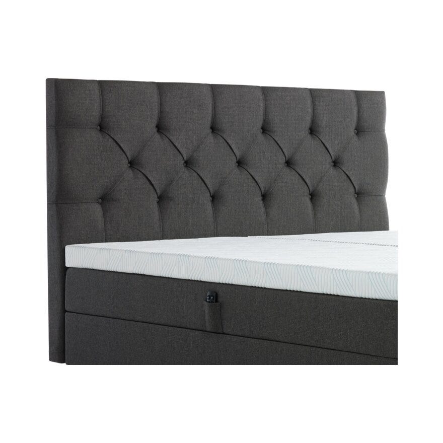 Tempur STITCH Sengegavl 160x115 cm i Grå