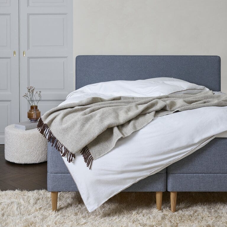 Tempur PROMISE Rammeseng 180x200 cm i Blå