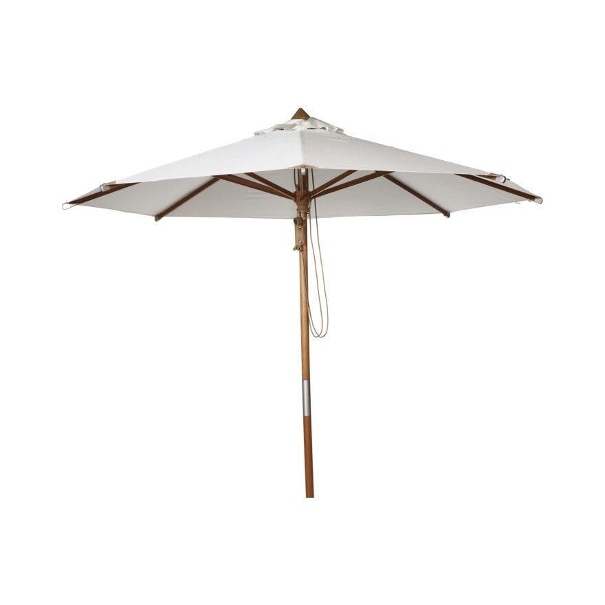 Signature Collection By Halvor Bakke GARDEN Parasoll Ø270 cm i Hvit