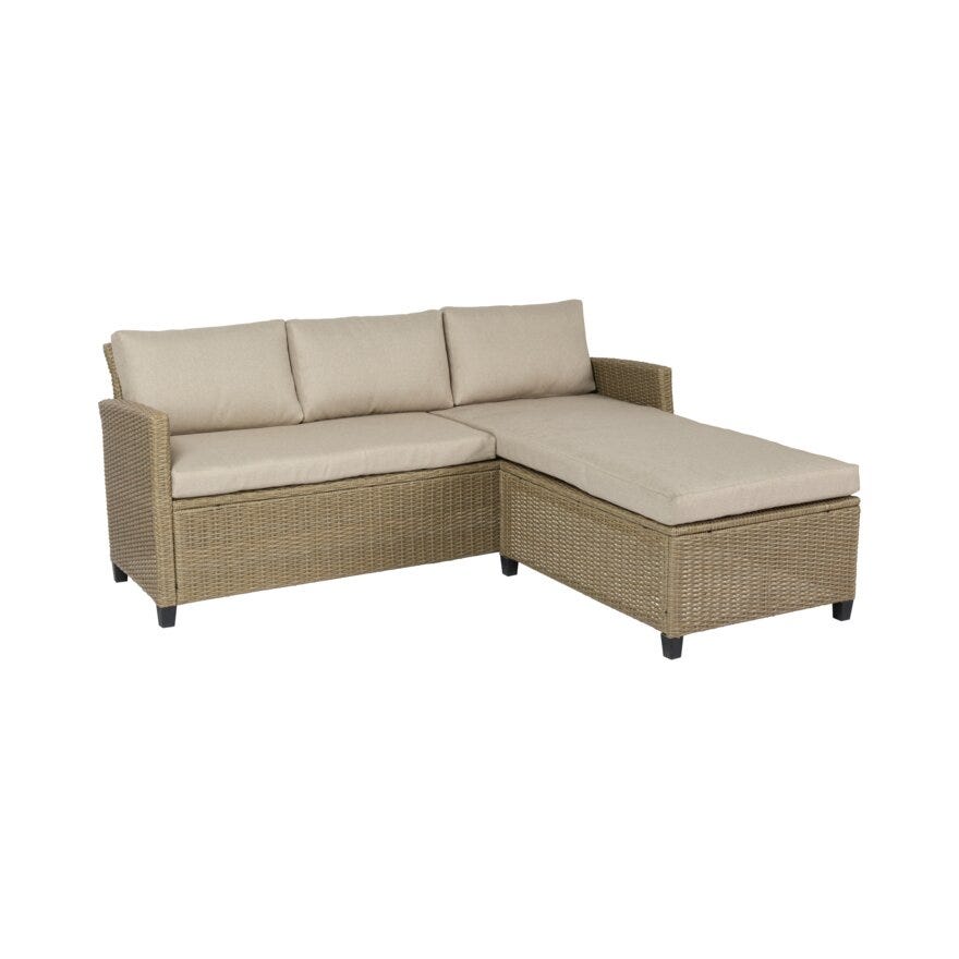 VELA 3 seter i Beige/natur