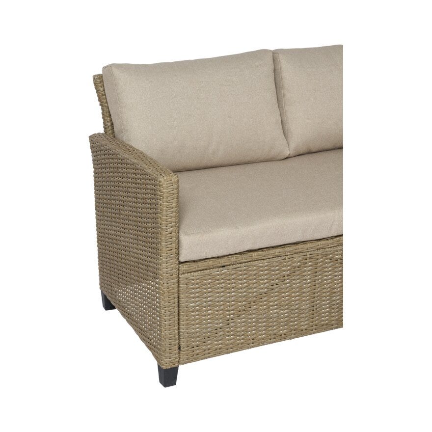 VELA 3 seter i Beige/natur