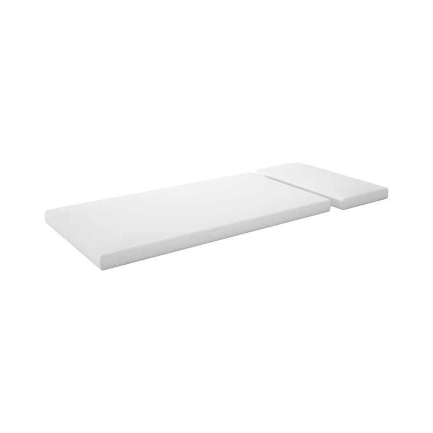 ALBA Skummadrass 75x180 cm i Hvit