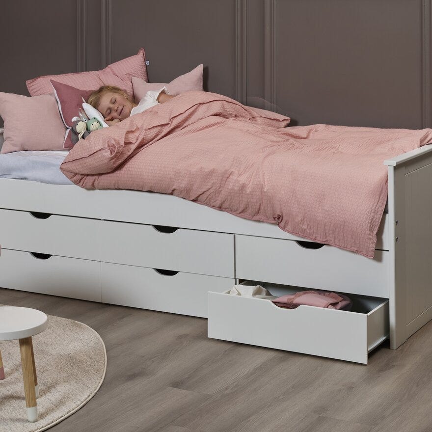 ALBA Brisk 90x200 cm i Hvit