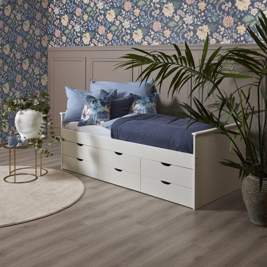 ALBA Brisk 90x200 cm i Hvit