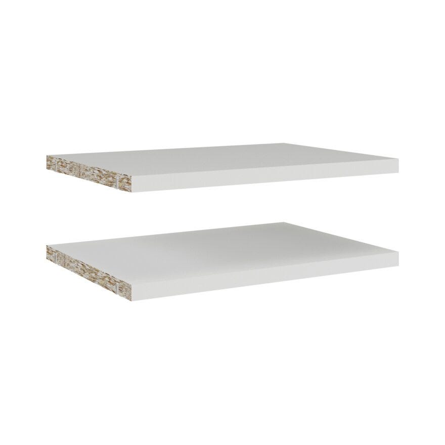 BASE Hylleplate 37x27 cm i Hvit