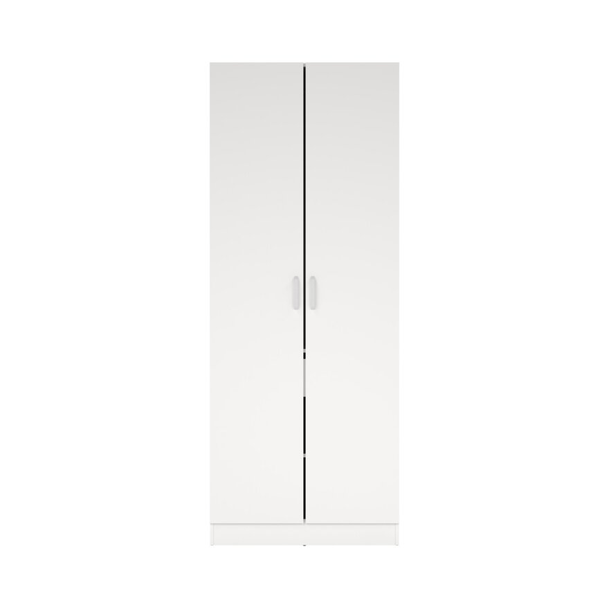 FOCUS Garderobeskap 78.5x49.8 cm i Hvit