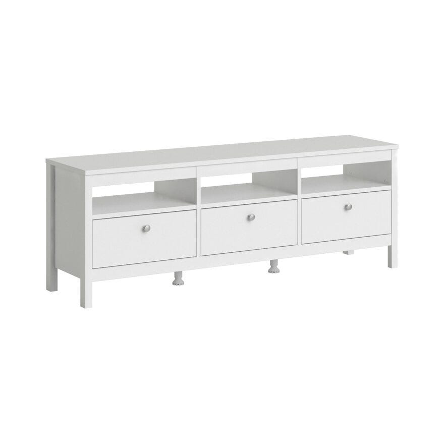 MADRID TV-benk 152x39 cm i Hvit