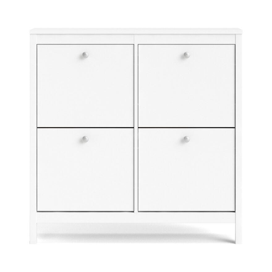 MADRID Skoskap 103x25 cm i Hvit