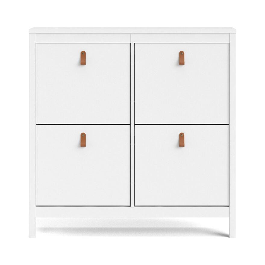 MADRID Skoskap 103x25 cm i Hvit