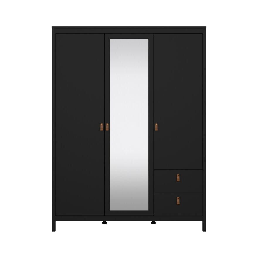 MADRID Garderobeskap 150x58 cm i Svart