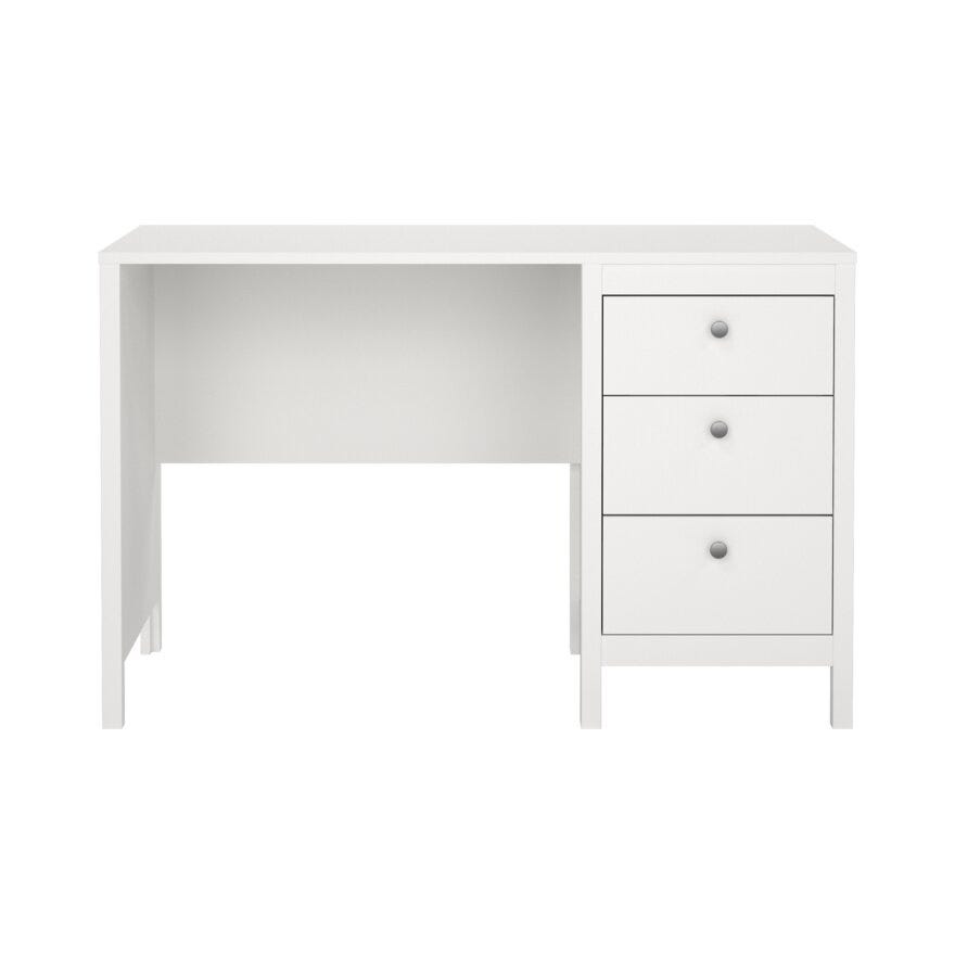 MADRID Skrivebord 120x48 cm i Hvit