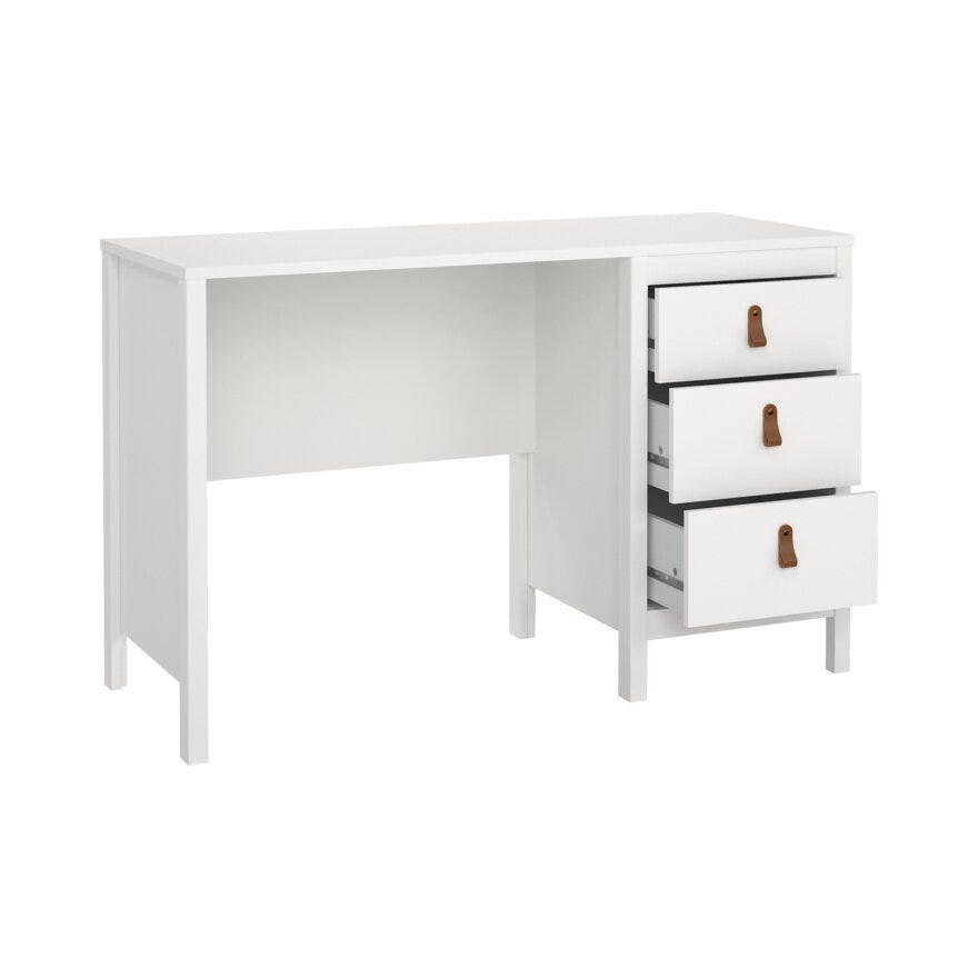 MADRID Skrivebord 120x48 cm i Hvit