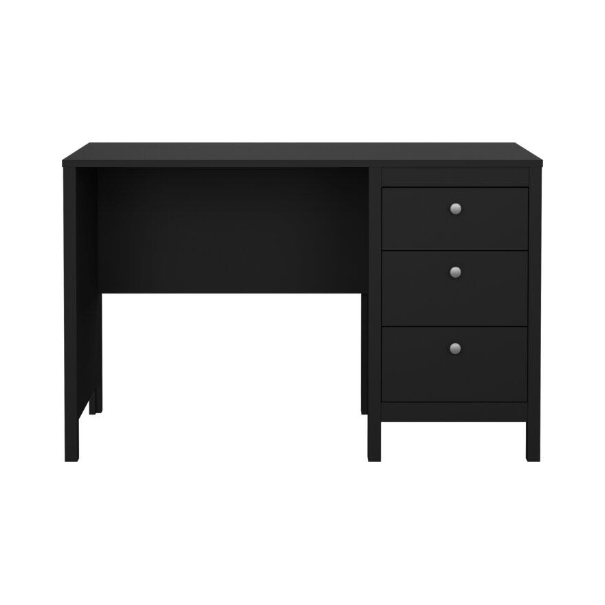 MADRID Skrivebord 120x48 cm i Svart