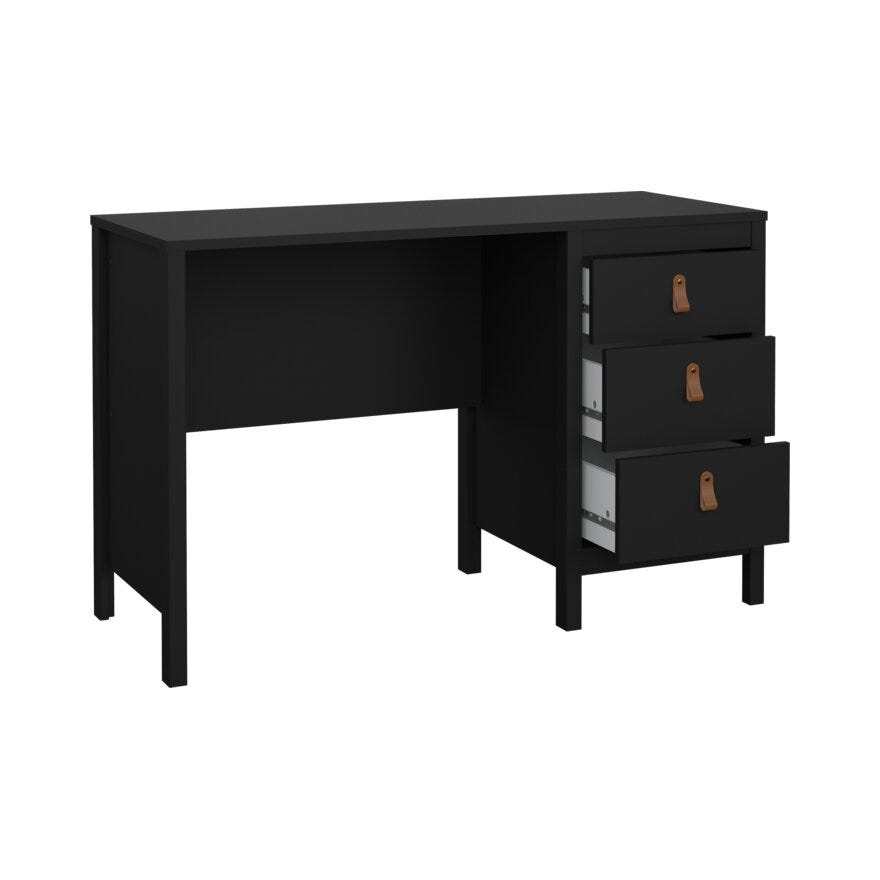 MADRID Skrivebord 120x48 cm i Svart