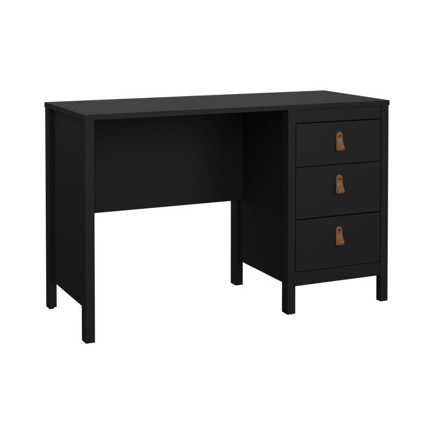 MADRID Skrivebord 120x48 cm i Svart