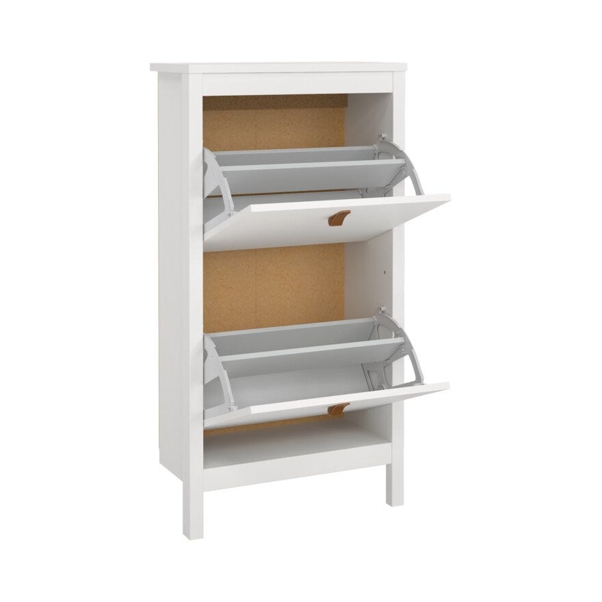 MADRID Skoskap 53x24 cm i Hvit