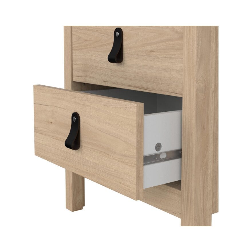 MADRID Nattbord 43x38 cm i Beige/natur