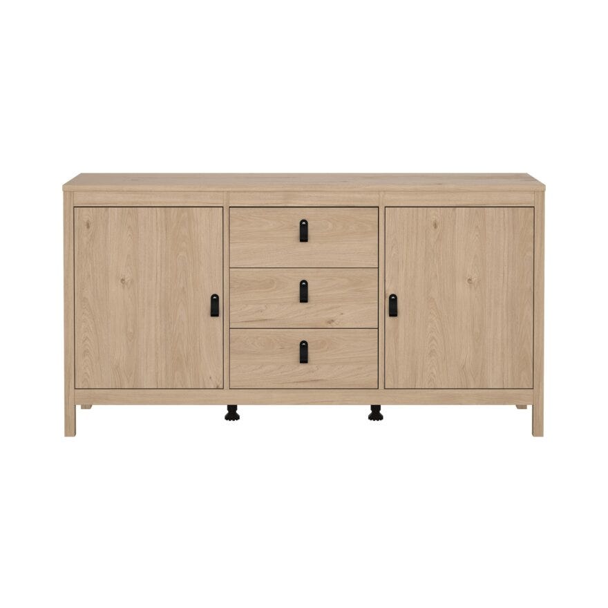 MADRID Skjenk 151x38 cm i Beige/natur