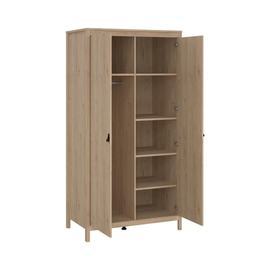 MADRID Garderobeskap 102x58 cm i Beige/natur