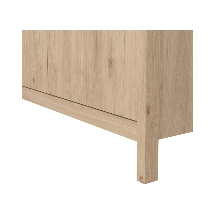 MADRID Garderobeskap 102x58 cm i Beige/natur