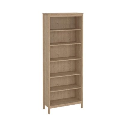 MADRID Bokhylle 78x32 cm i Beige/natur