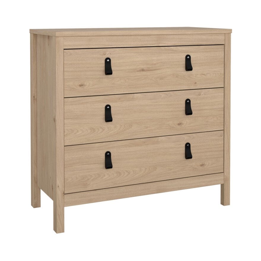 MADRID Kommode 82x38 cm i Beige/natur