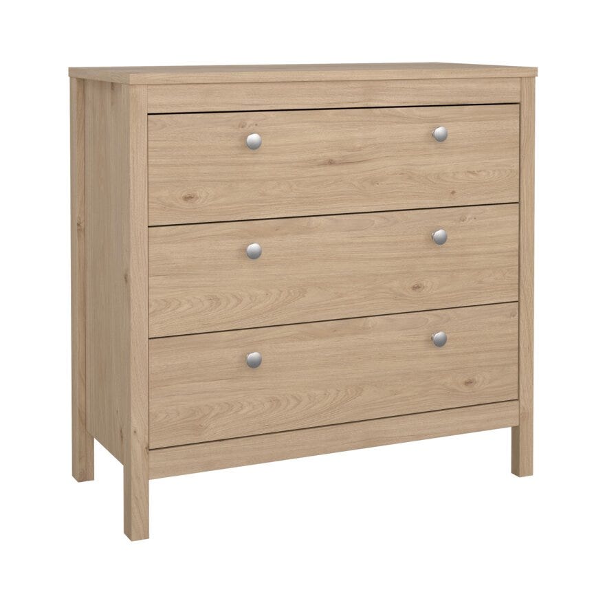 MADRID Kommode 82x38 cm i Beige/natur