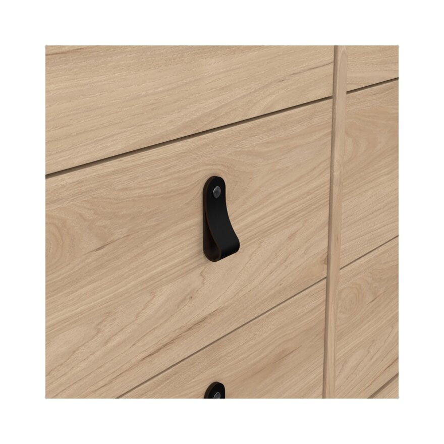 MADRID Kommode 160x38 cm i Beige/natur