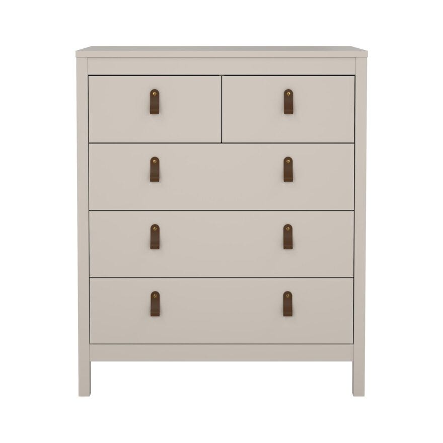 MADRID Kommode 83x39 cm i Beige/natur
