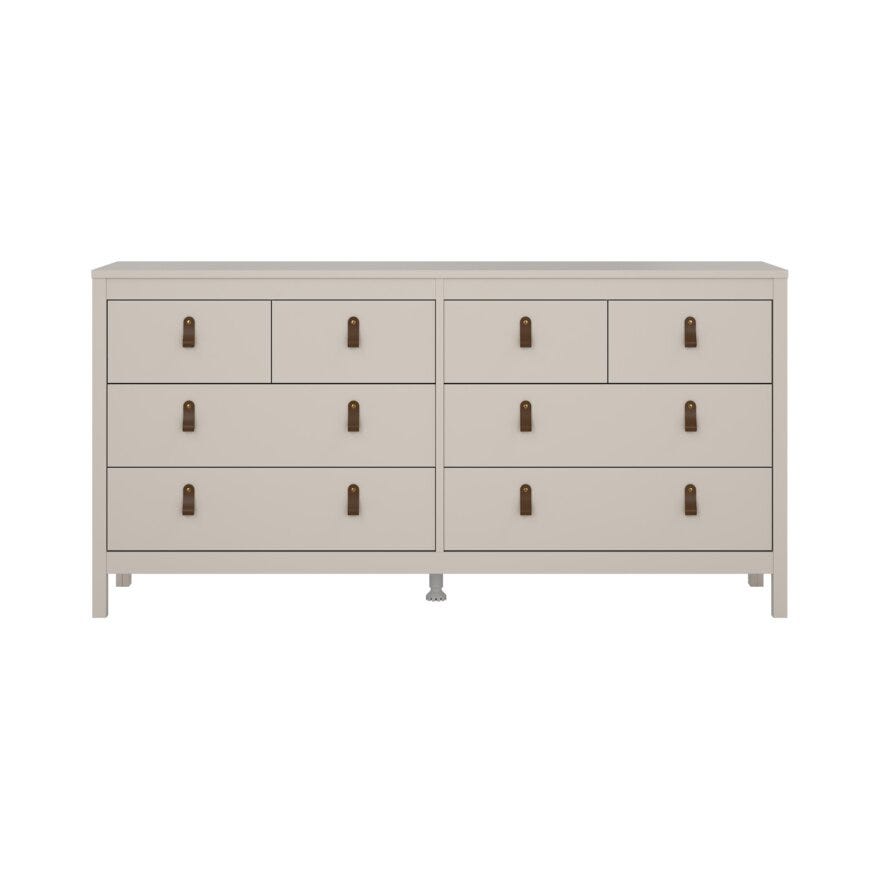 MADRID Kommode 160x39 cm i Beige/natur
