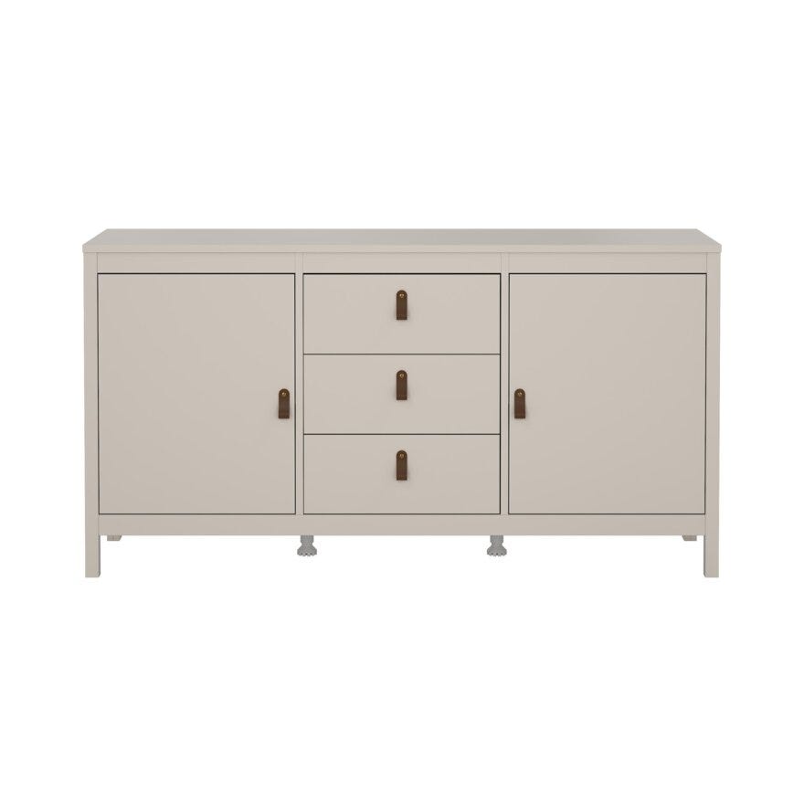 MADRID Skjenk 152x39 cm i Beige/natur