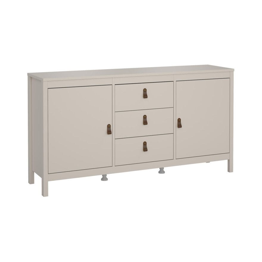 MADRID Skjenk 152x39 cm i Beige/natur
