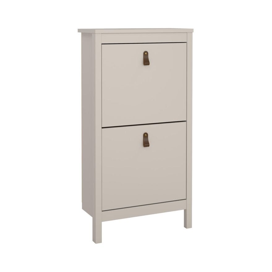 MADRID Skoskap 53x24 cm i Beige/natur